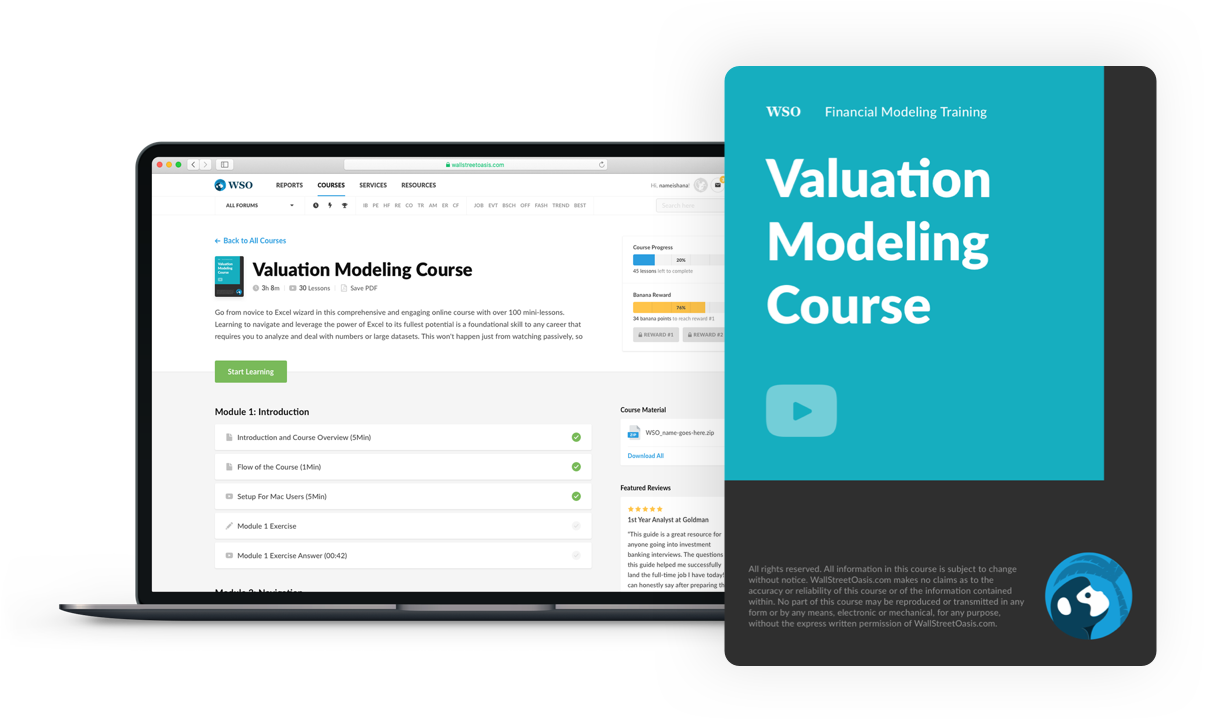 Valuation modeling