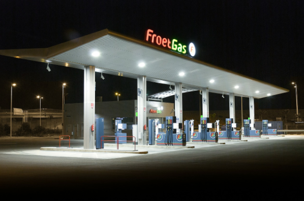 Web picture of gas station