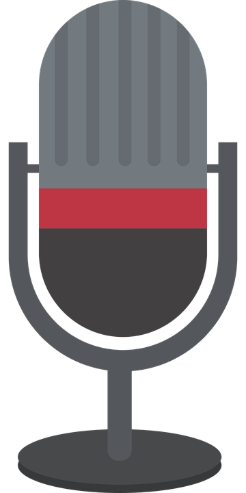 Web picture of microphone